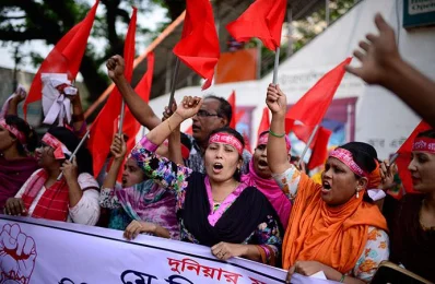 Worker groups and trade unions, political parties, different government and socio-cultural and professional organisations have chalked out elaborate programmes for observing the day. Photo: Mahmud Hossain Opu/Dhaka Tribune