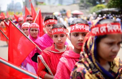 Worker groups and trade unions, political parties, different government and socio-cultural and professional organisations have chalked out elaborate programmes for observing the day. Photo: Mahmud Hossain Opu Dhaka Tribune 