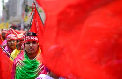 Worker groups and trade unions, political parties, different government and socio-cultural and professional organisations have chalked out elaborate programmes for observing the day. Photo: Mahmud Hossain Opu/Dhaka Tribune