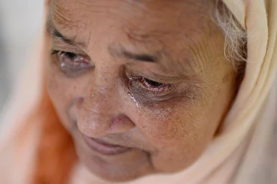 Seventy-year-old Jahanara Begum started living at Boyosko Punorbason Kendro one-and-a-half-years ago | Mahmud Hossain Opu/DHAKA TRIBUNE