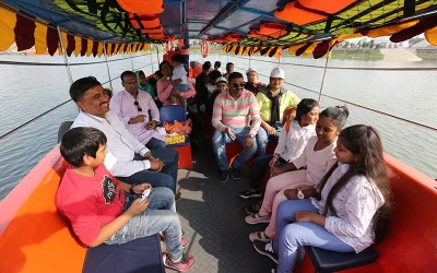 Not a regatta, but water taxies hit Dhaka
