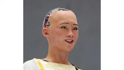 Sophia is capable of making facial expressions as humans do | Syed Zakir Hossain