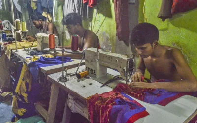 Every Ramadan, scores of tailors make their way to Khalifa Patti for the seasonal surge in demand | Rabin Chowdhury/Dhaka Tribune