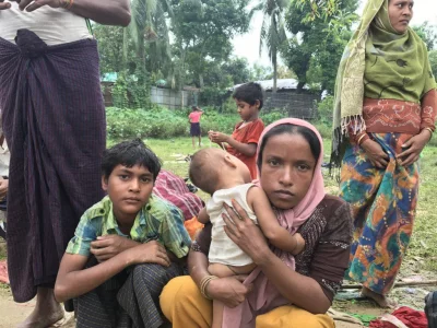 Many new mothers and their babies (Rohingyas) are suffering from malnutrition and anxiety | Dhaka Tribune