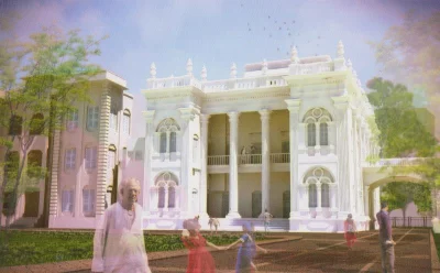 Restoration model of residence of Revoti Mohon Das