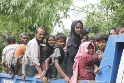 About 58,600 Rohingya have fled into Bangladesh Mahmud Hossain Opu|Dhaka Tribune