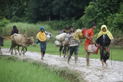 About 58,600 Rohingya have fled into Bangladesh Mahmud Hossain Opu|Dhaka Tribune
