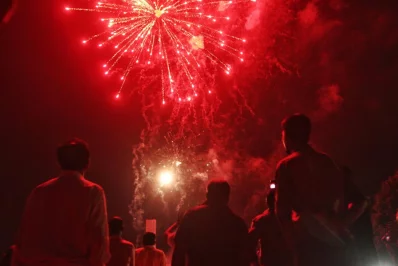 Fireworks display at Suhrawardy Udyan | Rajib Dhar/Dhaka Tribune
