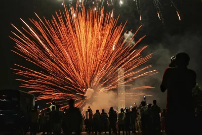 Fireworks display at Suhrawardy Udyan | Rajib Dhar/Dhaka Tribune