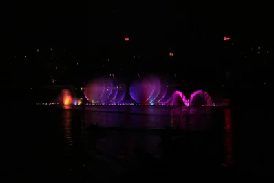 Dancing fountain and light show at Hatirjheel | Syed Zakir Hossain/Dhaka Tribune