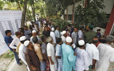 In pictures: Khulna city polls