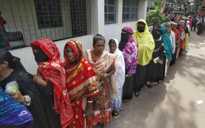 In pictures: Khulna city polls