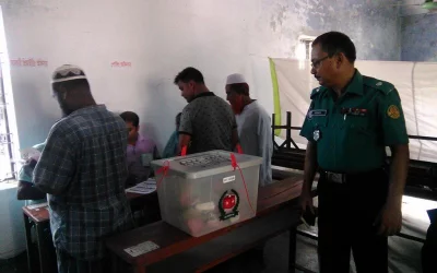 In pictures: Khulna city polls