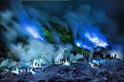How I witnessed the famous Blue Fire at Kawah Ijen