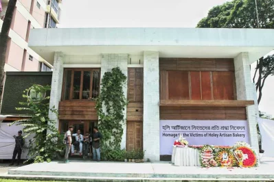 The building, which has remained unused since the attack, opened its doors to visitors on the anniversary of the attack | Rajib Dhar/Dhaka Tribune