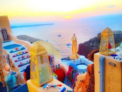 5 best sunset spots at magical Santorini