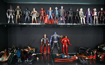 Rows of action figures on display at ToyCon 2018 on July 20, 2018 | Mahmud Hossain Opu/Dhaka Tribune