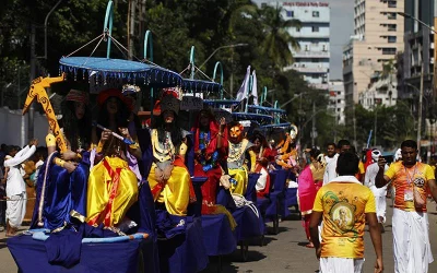 Colorful Ratha Yatra Mehedi Hasan/Dhaka Tribune 