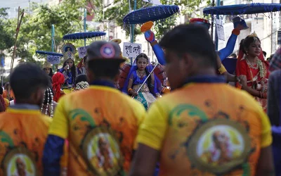 Colorful Ratha Yatra Mehedi Hasan/Dhaka Tribune 