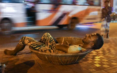 For them, the basic needs for a decent sleep, like a bed and a pillow, are luxuries. But at the end of the day, the opportunity to lay down their heads for rest, be it on their baskets, or their arms, is what they accept as u201cnormalu201d.