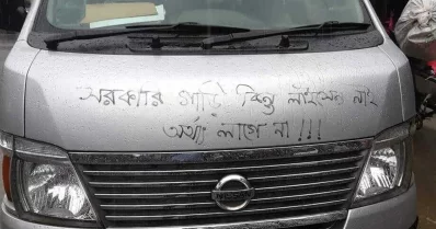 One of the many government transports which did not bear proper paperwork | Mehedi Hasan/Dhaka Tribune