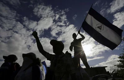 Nicaragua opposition stage general strike demanding the resignation of President Daniel Ortega AFP
