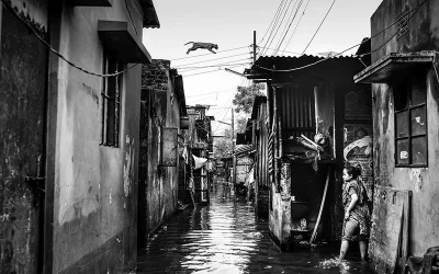 Water-logging in Dhaka has deteriorated to the point where a mere hour of rain is enough to flood a considerable part of the city Mahmud Hossain Opu/ Dhaka Tribune