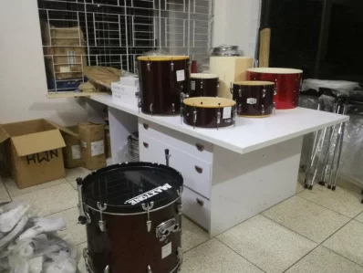 NMHu2019s workshop, where they manufacture and repair drums