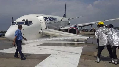 The airline spokesperson said the aircraft did not sustain any damages | Focus Bangla