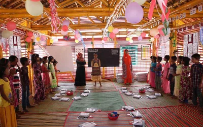 There are 540,000 children of school age across all refugee settlements in Coxs Bazar, but only 160,552 have spaces in TLCs Syed Zakir Hossain/Dhaka Tribune 