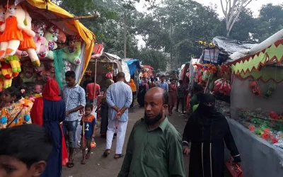 People of all walks of life come to the traditional fair