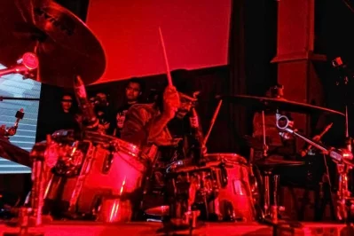 Rafa from AvoidRafa and Cryptic Fate plays Bengal Regiment on his drums