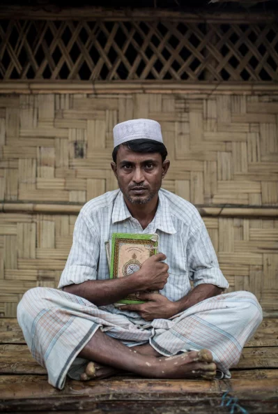 Asmat Ullah, 28: There was no way we could save anything from our burning houses. The government, military, police, all came after us.They burnt down the houses and killed so many. Quran is the most important thing in my life. I am glad I could save a copy of it.Ahmer Khan/Amnesty International