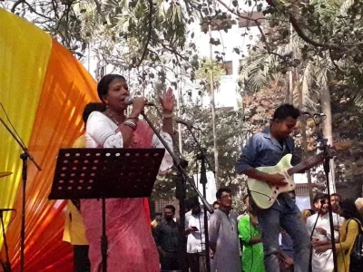 Celebration of Boshonto Utshob 1425 at Bottola
