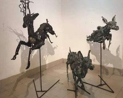 The unique exhibition  showcases all forms of art including | Maisha Mehzabeen /Dhaka Tribune