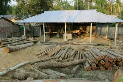 Brick kilns in Bandarban district are taking a toll on the environment of the hilly region. Brick makers are illegally cutting off hills to provide raw material for the kilns, and cutting down trees to provide fuel. Photos of the hills razed by illegal cutting were taken in Lama upazilau2019s Faitong area, while the brick kiln was in Choinga area Syed Zakir Hossain/Dhaka Tribune