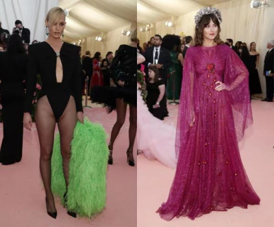 Amber Valletta and Dakota Johnson |nReuters