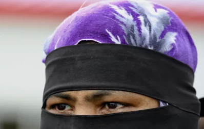 A Rohingya woman breaks down in tears while talking to a reporter after appearing for an interview with UNHCR and RRRC representatives at Camp No 26, Shalbagan, Teknaf Syed Zakir Hossain/Dhaka Tribune