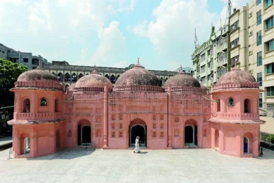 Sat Gambuj mosque in Dhaka