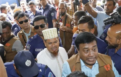 Police take accused Md Sirajuddaula to custody on Thursday, October 24, 2019 Dhaka Tribune