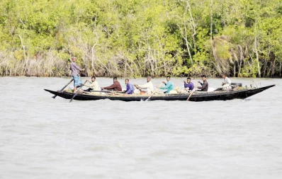 Fishermen in Sundarbans  Syed Zakir Hossain/Dhaka Tribune