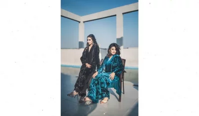 Luxe fabrics add a tactile element to the overall ensemble. Photos: Syeda Mushda Ali