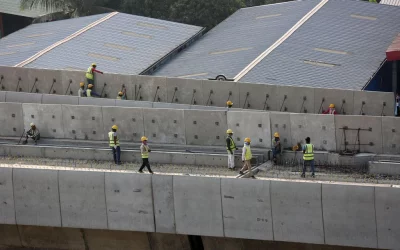 Photo shows the under construction Metro Rail project in Dhaka Syed Zakir Hossain/Dhaka Tribune
