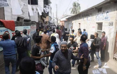 Attack on Tabith Awal during his election campaign in Dhakas Gabtoli area on Tuesday, January 21, 2020 | Dhaka Tribune