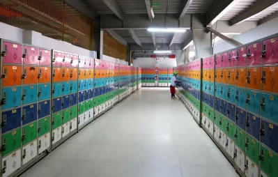 Personal locker system for workers | Syed Zakir Hossain/Dhaka Tribune