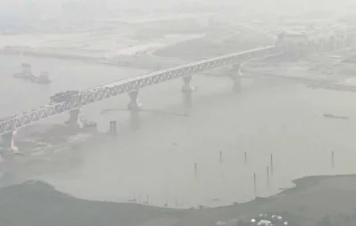 This aerial photo of Padma Bridge  was taken on March 2, 2020 | Courtesy: Rashed Malik 