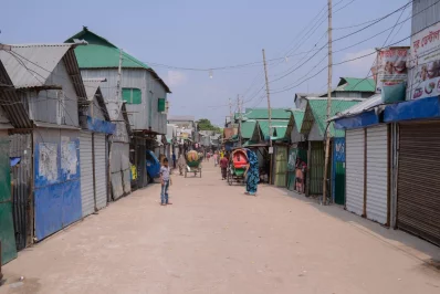 General view of Korail slum | Mahmud Hossain Opu/Dhaka Tribune