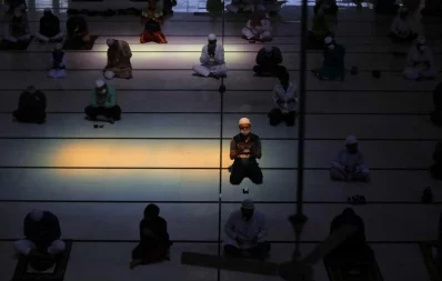 Jummah prayer at Baitul Mukarram National Mosque on Friday, May 8, 2020 Mahmud Hossain Opu
