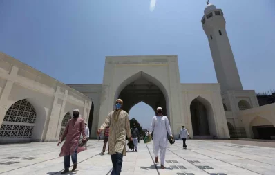 Jummah prayer at Baitul Mukarram National Mosque on Friday, May 8, 2020 Mahmud Hossain Opu