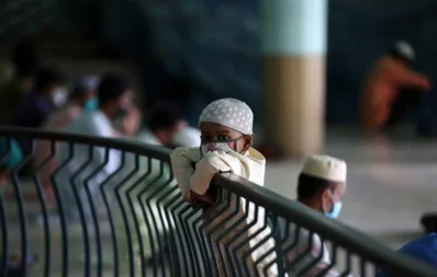 Jummah prayer at Baitul Mukarram National Mosque on Friday, May 8, 2020 Mahmud Hossain Opu